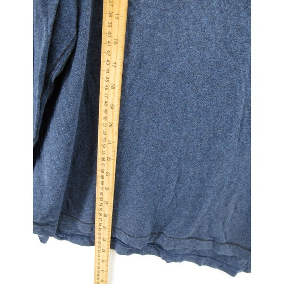 Robert Graham Shirt Large Pullover T Tee Heathered Slub Cotton Crewneck - Picture 5 of 13